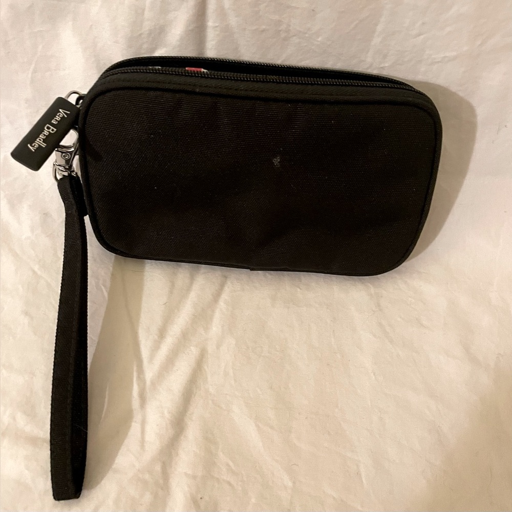 Vera Bradley Small Wristlet. Black. New. $15